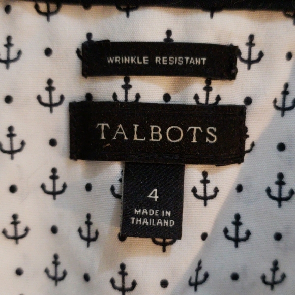 Talbots sleevless button down - Picture 4 of 5